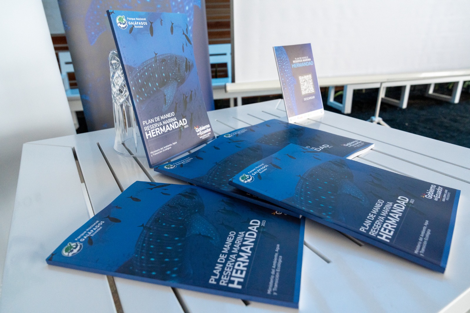 Presentation of the Hermandad Marine Reserve Management Plan in Galapagos